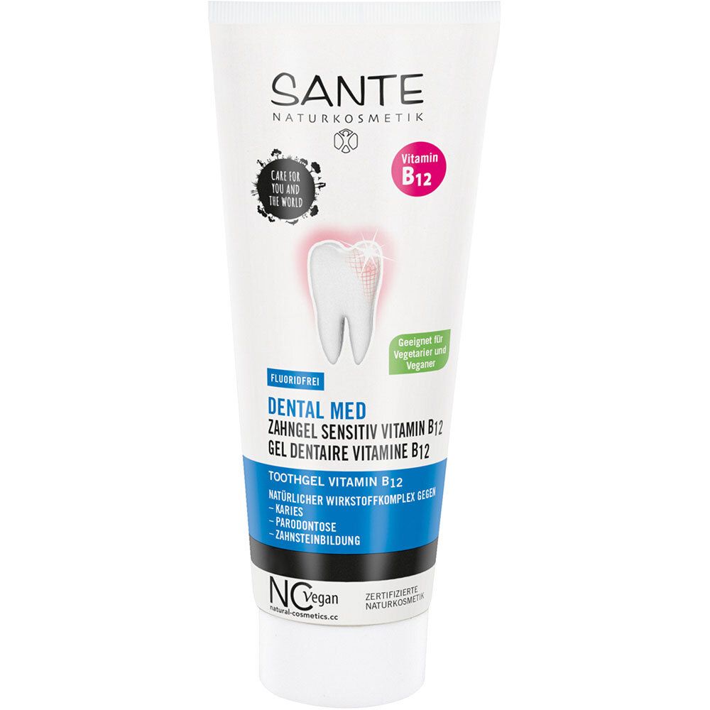 SANTE Naturkosmetik Dental Med Zahngel Sensitiv Vitamin B12