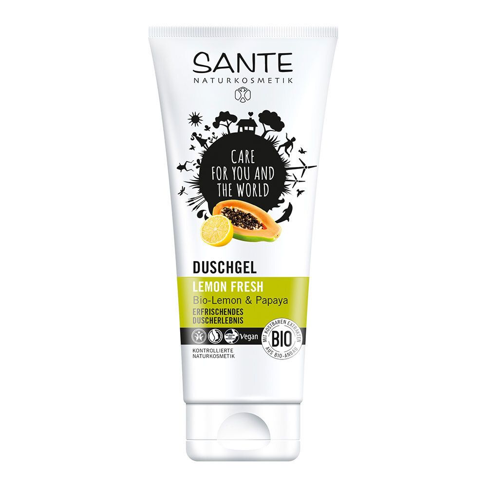 SANTE Naturkosmetik Duschgel Lemon Fresh