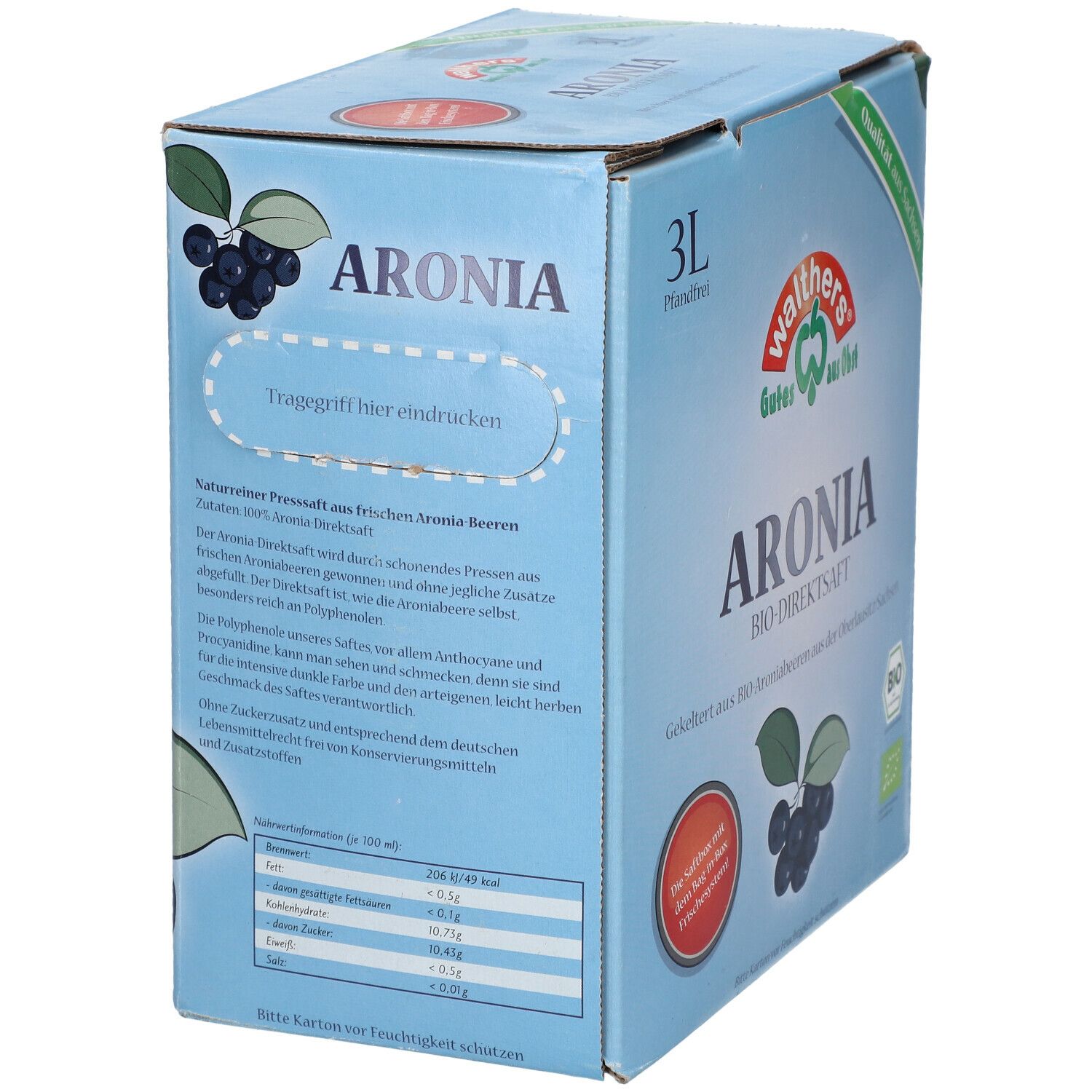 walthers® Aronia Bio-Direktsaft