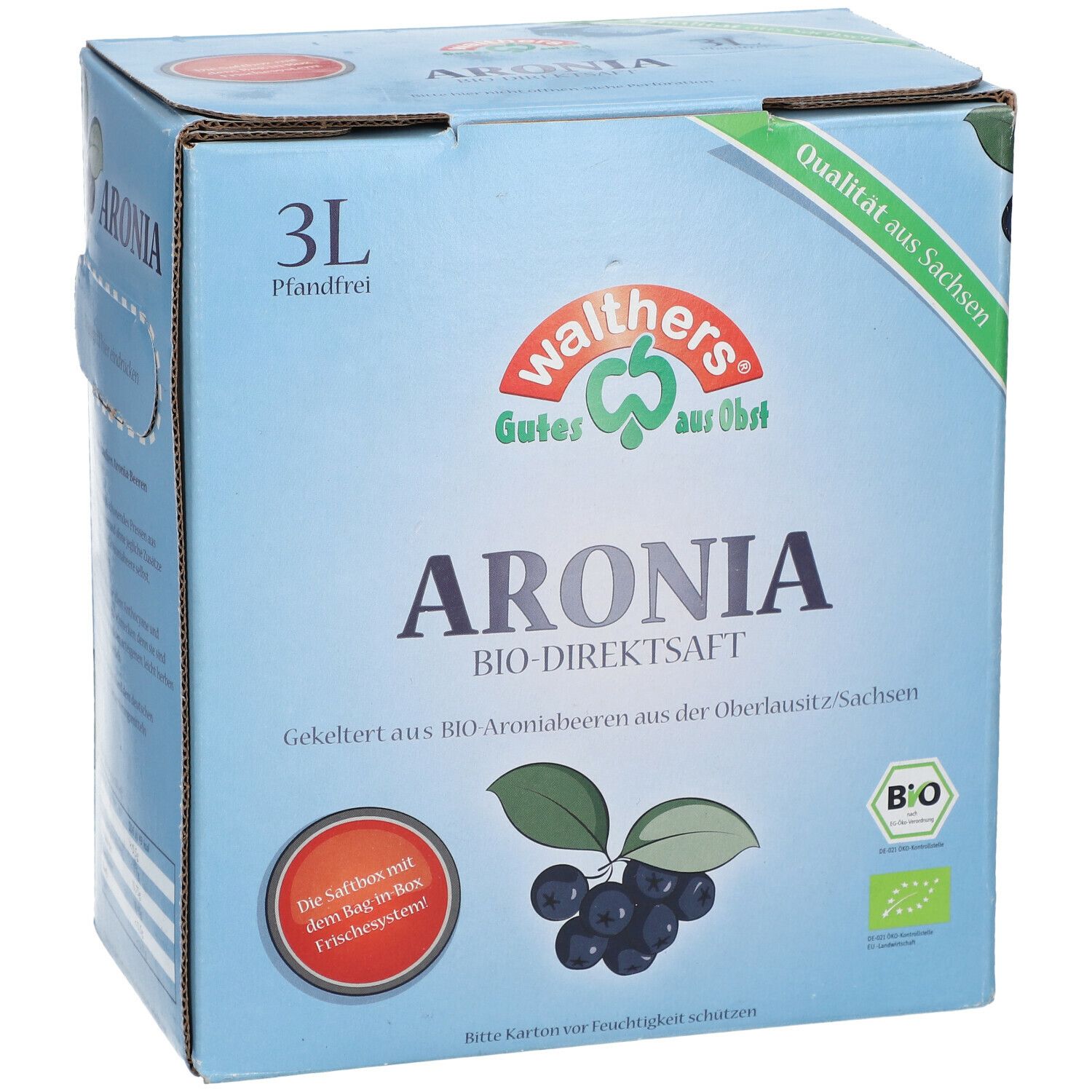 walthers® Aronia Bio-Direktsaft