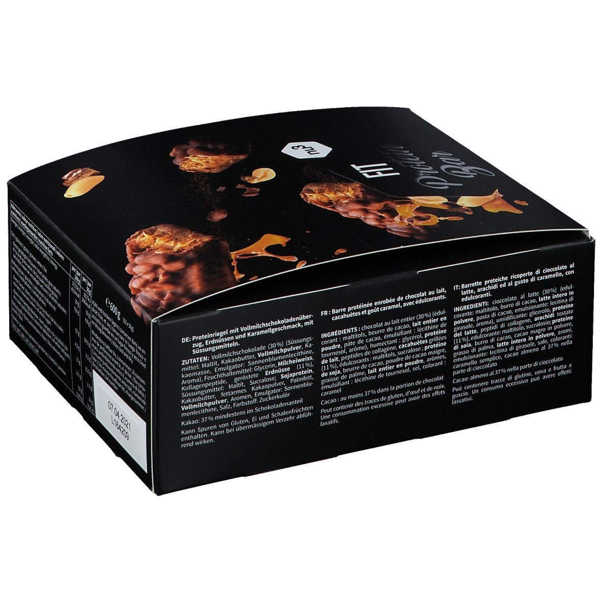 nu3 Fit Protein Bar, Peanut Caramel