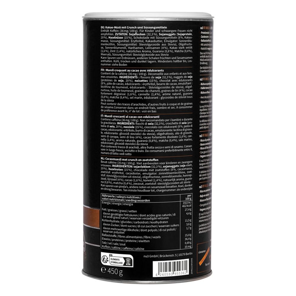 nu3 Fit Protein Müsli, Cacao Crunch