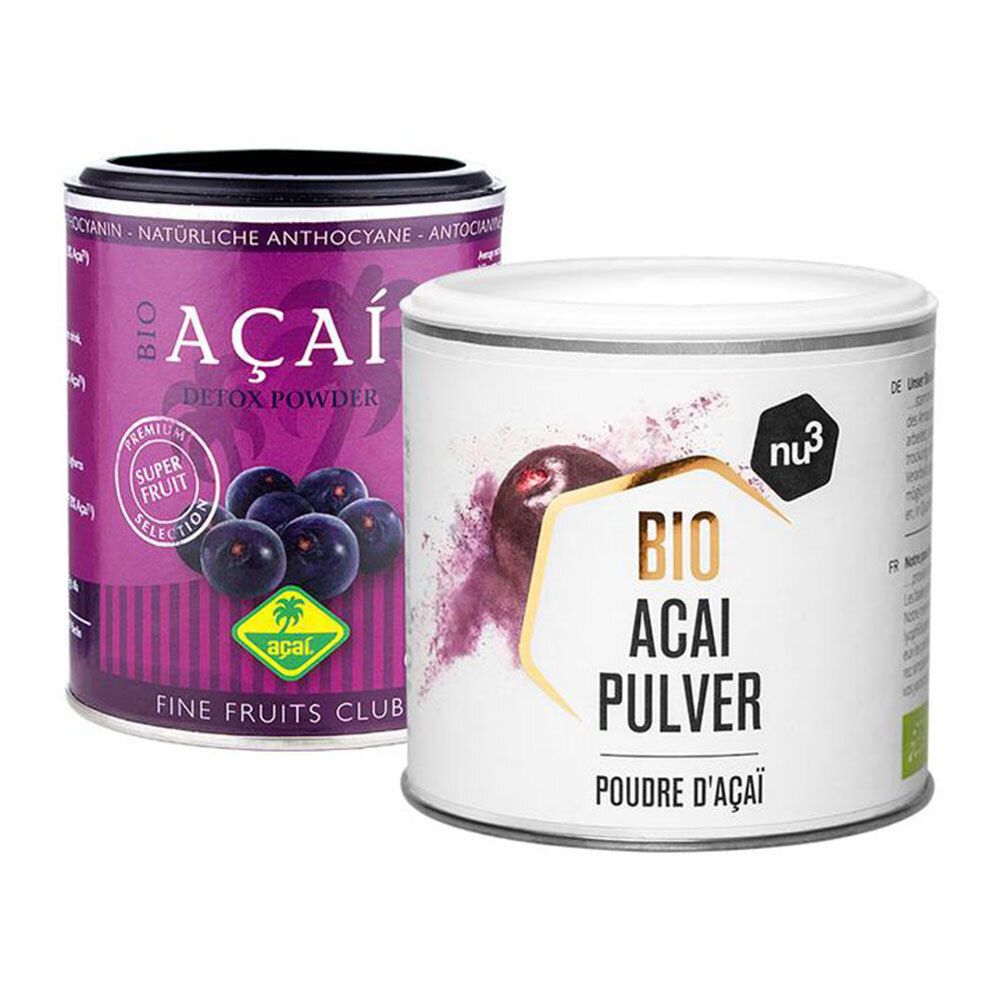 Fine Fruits Club Bio Acai + nu3 Bio Acai