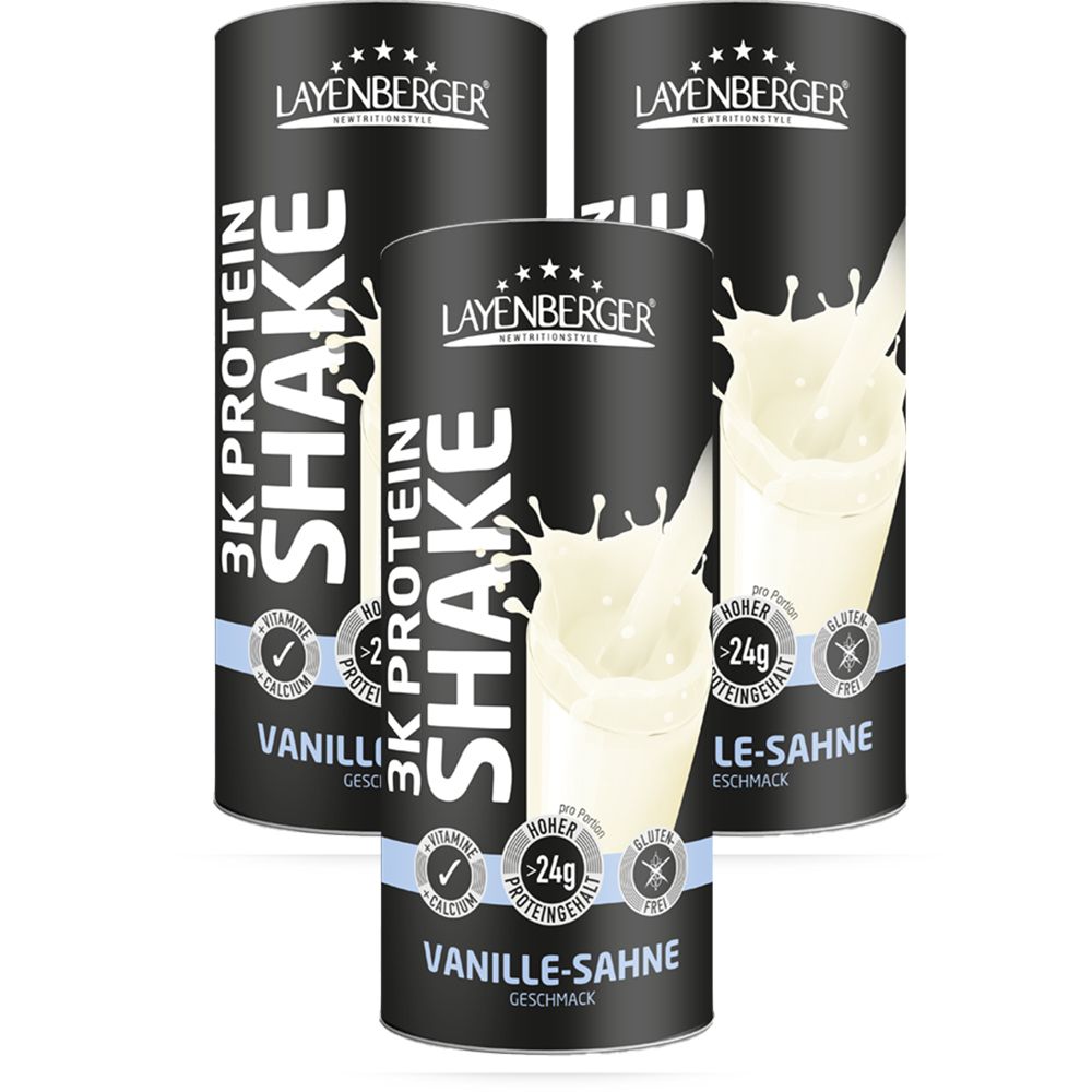 LAYENBERGER® 3K Protein Shake Vanille-Sahne