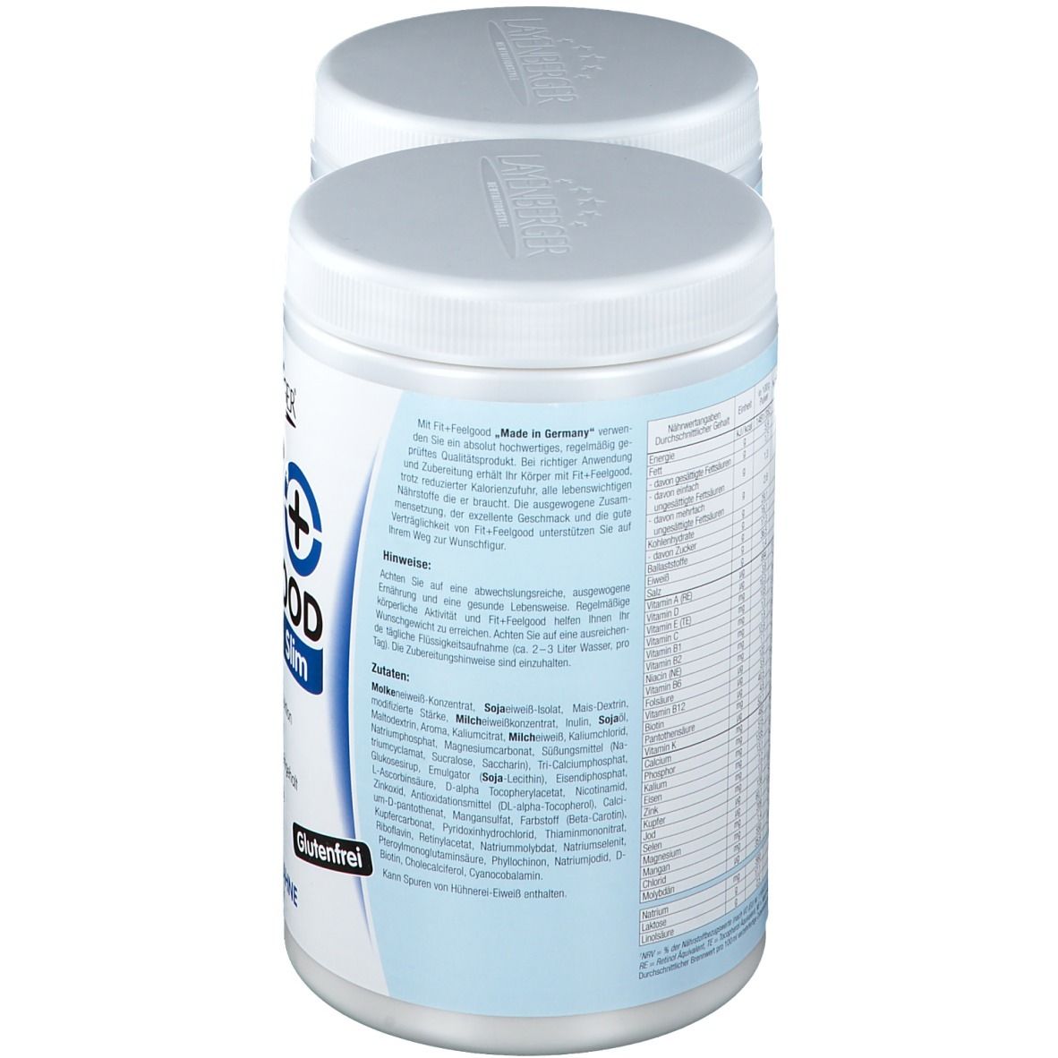 Layenberger Fit+Feelgood Slim, Vanille-Sahne, Pulver