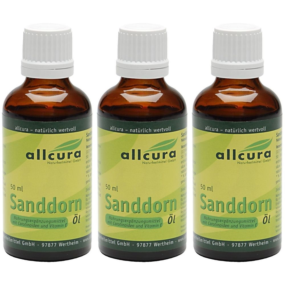 allcura Sanddorn, Öl