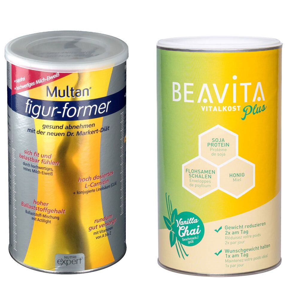 BEAVITA Vitalkost Vanilla Chai + Multan® figur-former