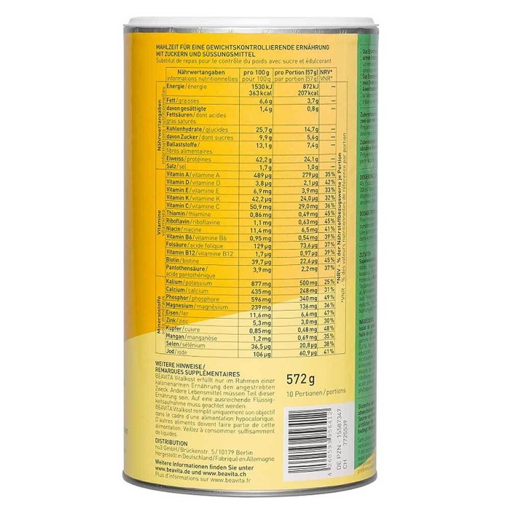BEAVITA Vitalkost Plus, Diät-Shake Zitrone-Joghurt