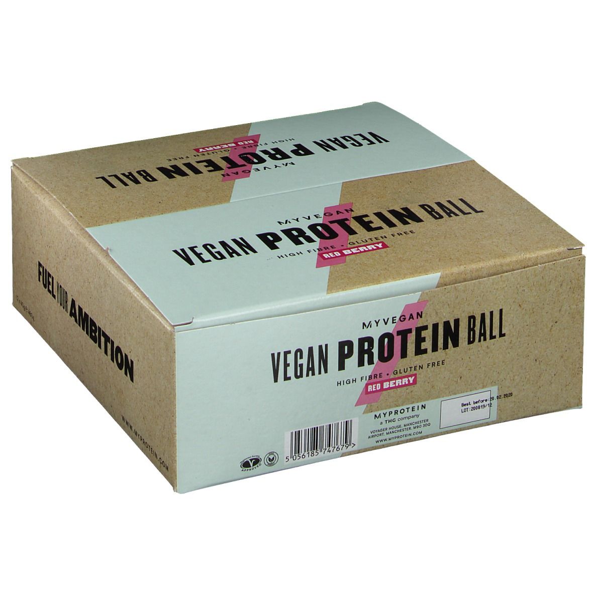 Myprotein Vegan Protein Balls Red Berry
