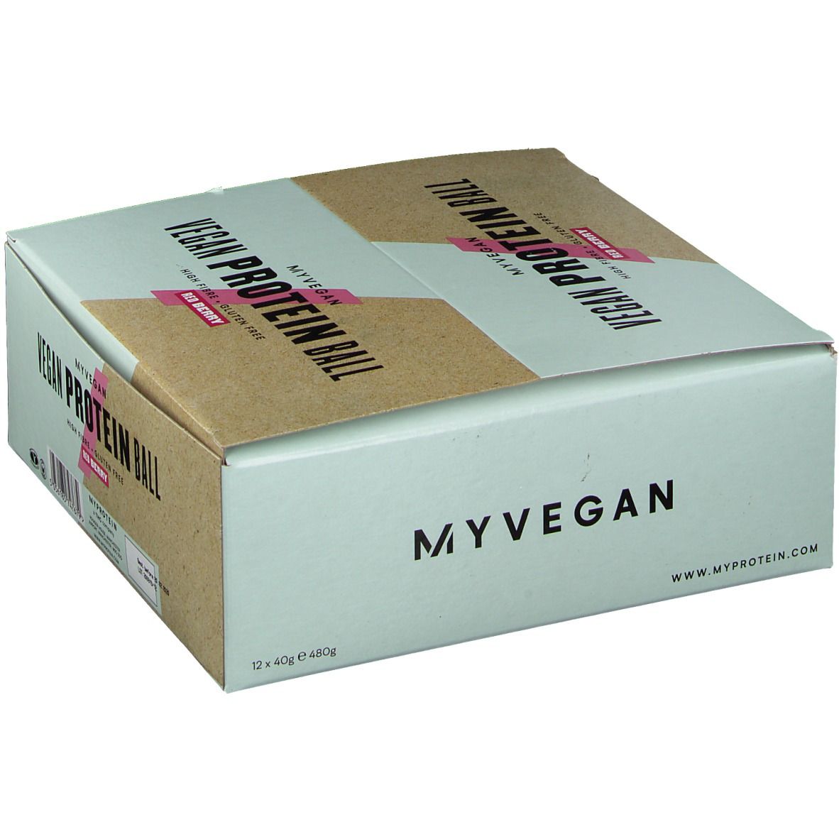 Myprotein Vegan Protein Balls Red Berry