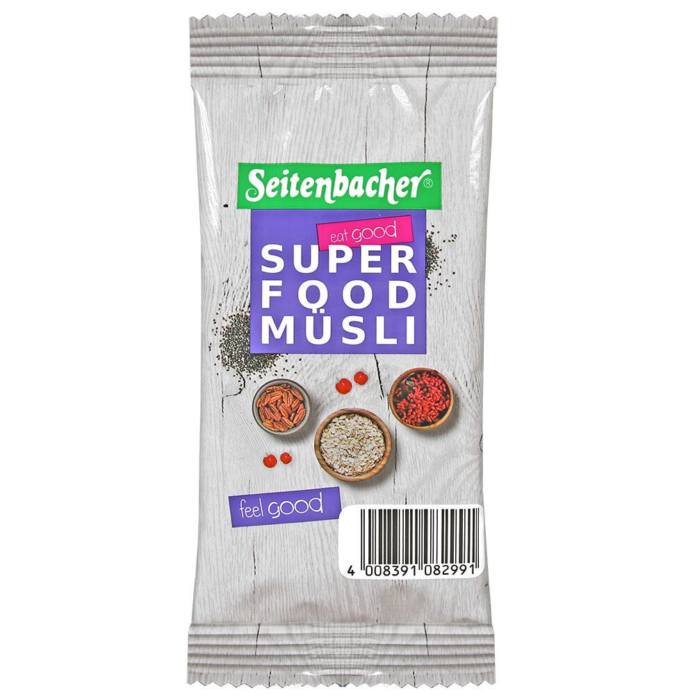 Seitenbacher® Superfood Müsli Portionsbeutel