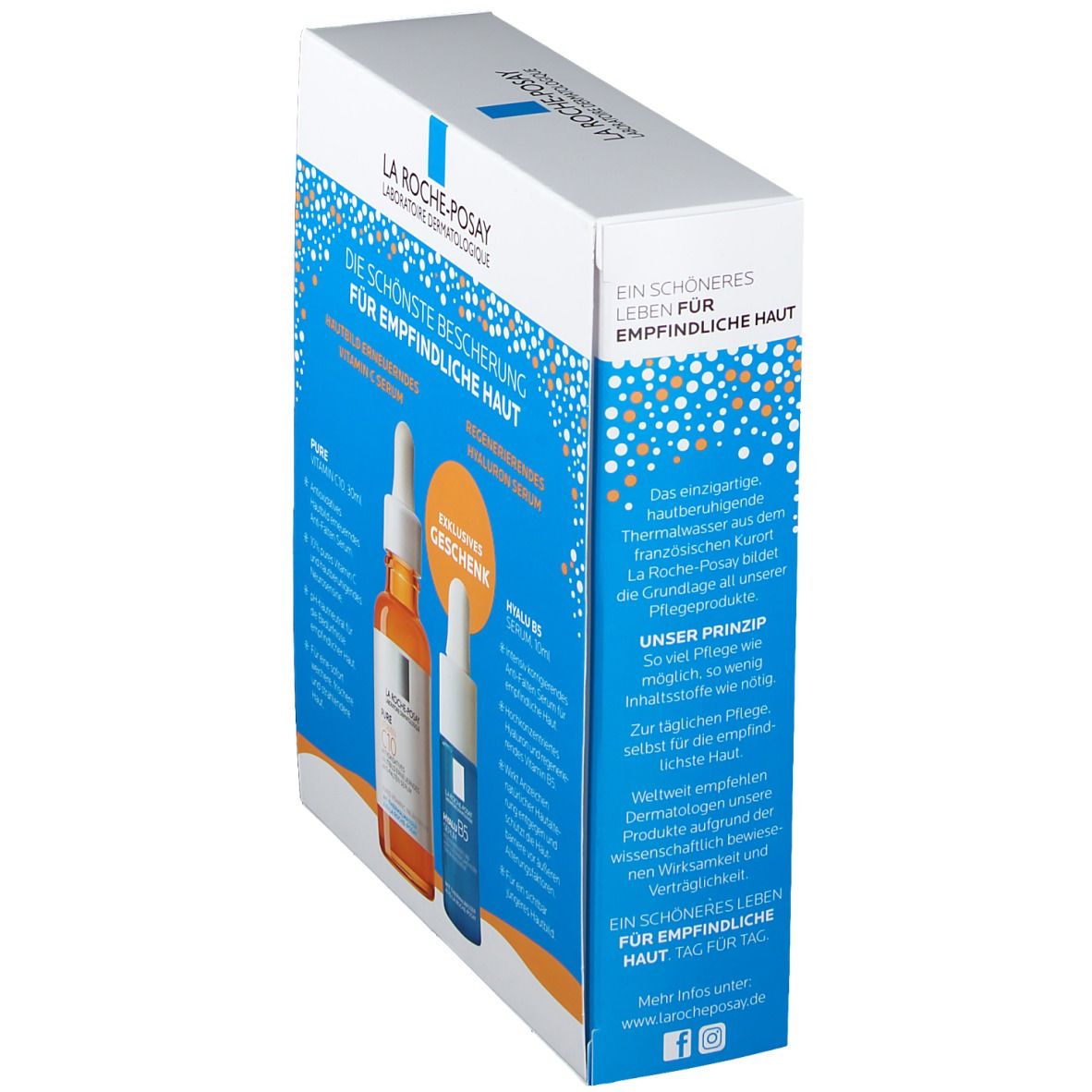La Roche Posay PURE VITAMIN C10 + HYALU SERUM B15 GRATIS