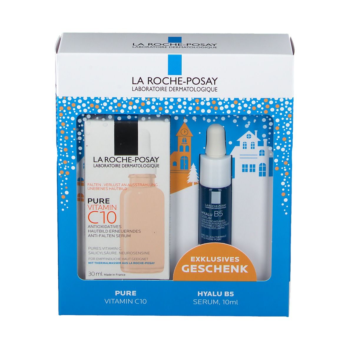 La Roche Posay PURE VITAMIN C10 + HYALU SERUM B15 GRATIS