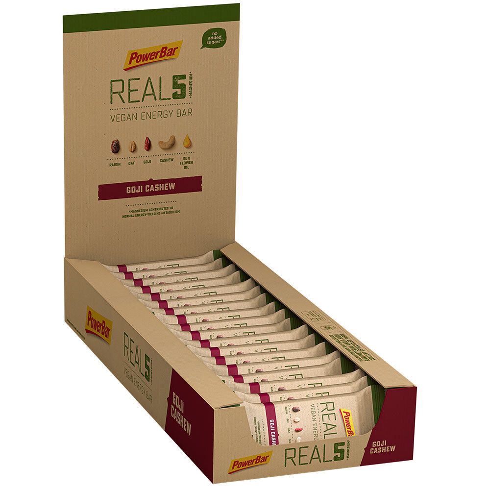 Powerbar® Real 5 Energy Bar Goji Cashew