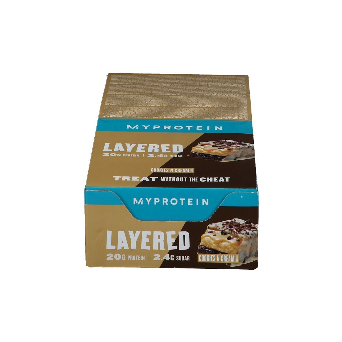 MyProtein Layered Protein Bar Cookies & Cream