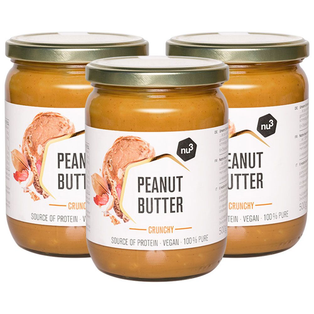 nu3 Erdnussbutter Crunchy