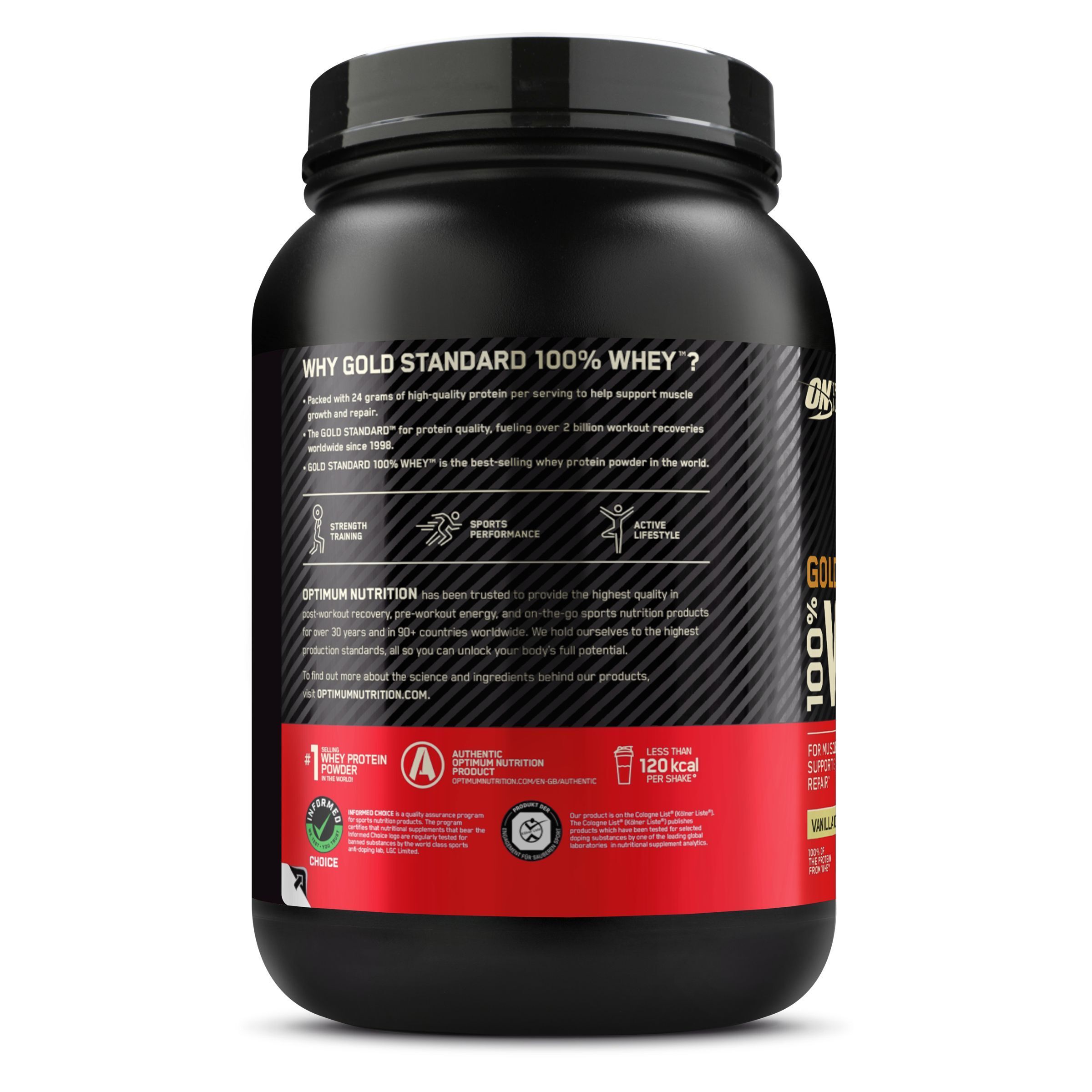 Optimum Nutrition 100% Whey Gold Standard Vanilla Ice Cream