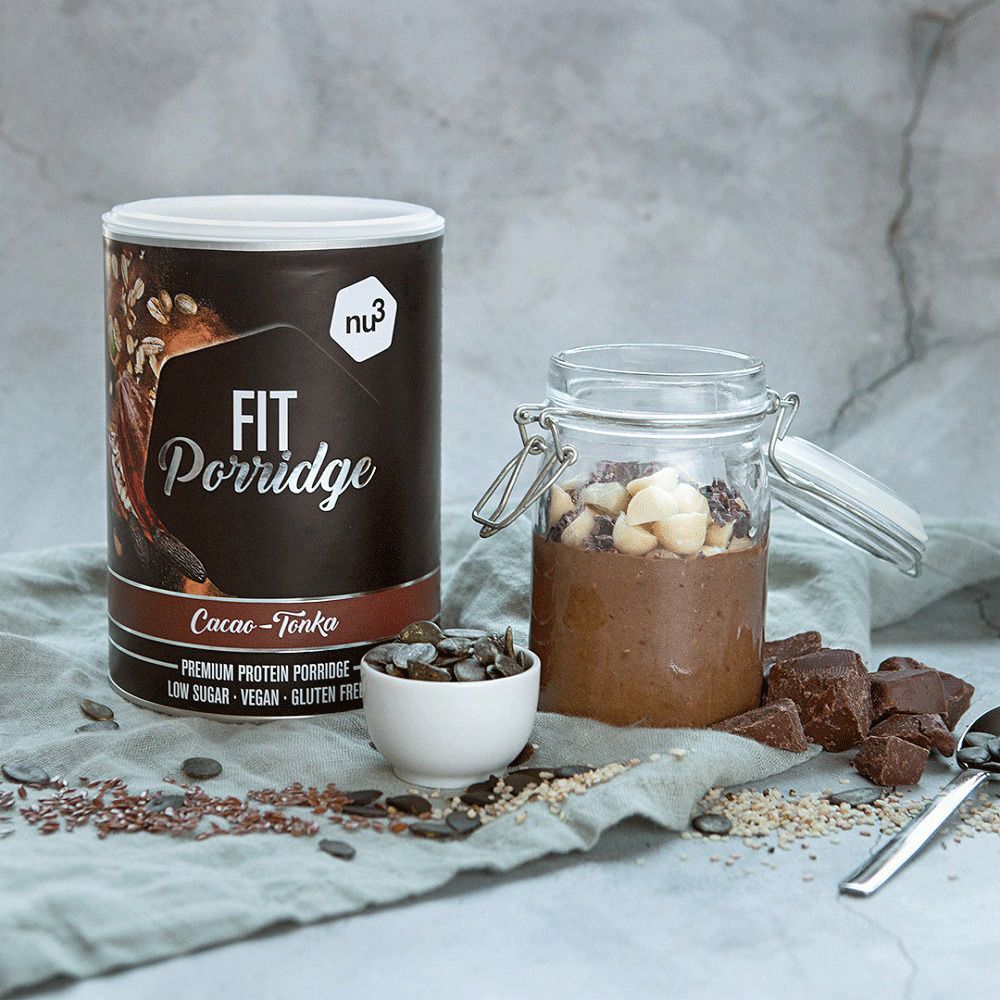 nu3 Fit Protein-Porridge, Cacao-Tonka