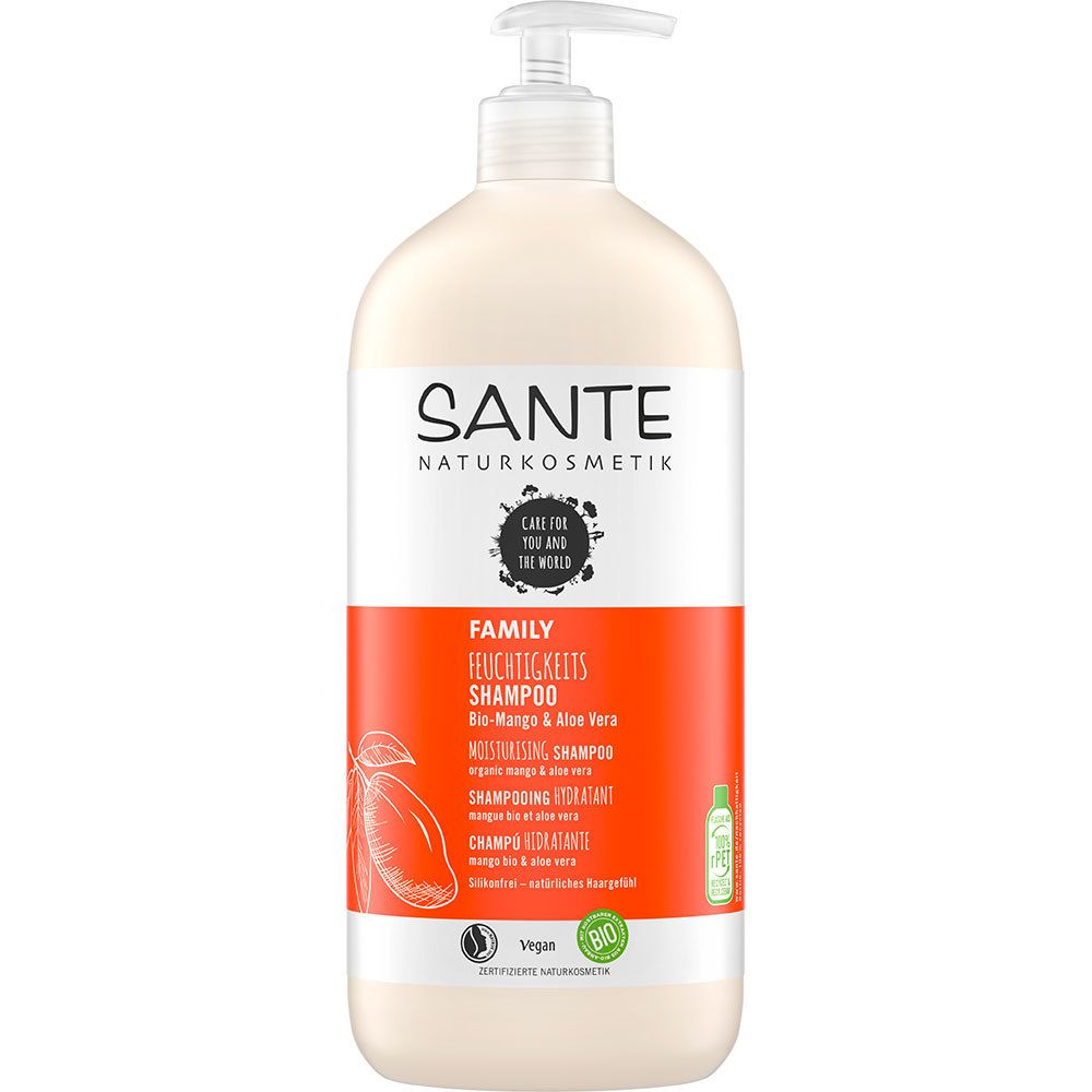 SANTE Naturkosmetik Shampoo Bio-Mango & Aloe Vera