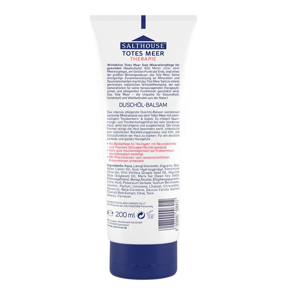 Salthouse® TOTES MEER THERAPIE DUSCHÖL-BALSAM