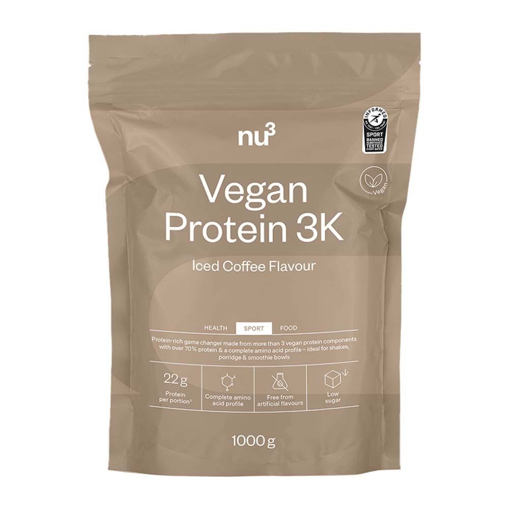 nu3 Vegan Protein 3K Shake, Iced Coffee