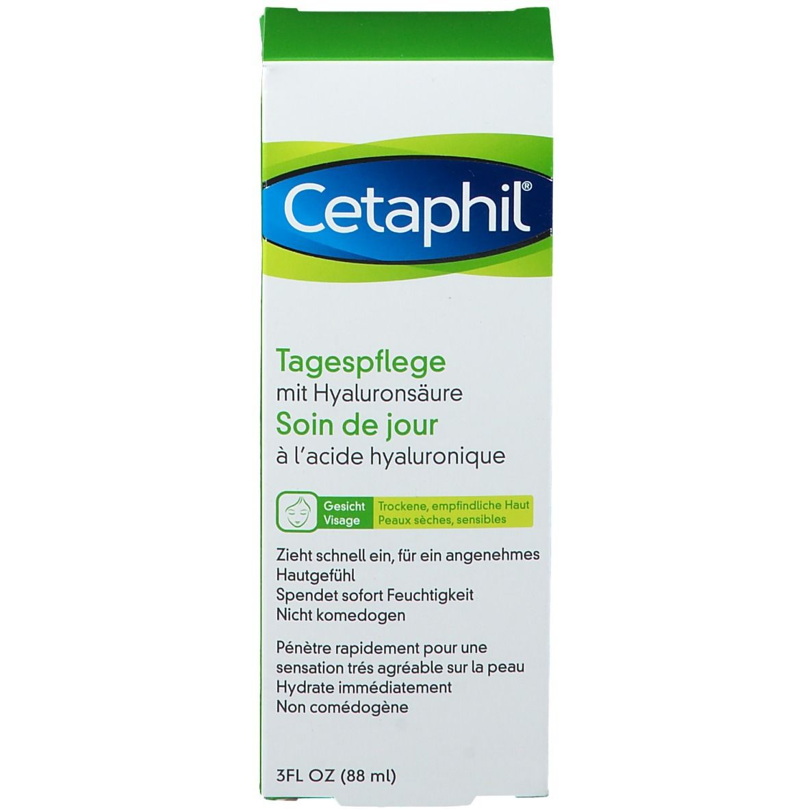 B. Cetaphil® Tagespflege mit Hyaluronsäure