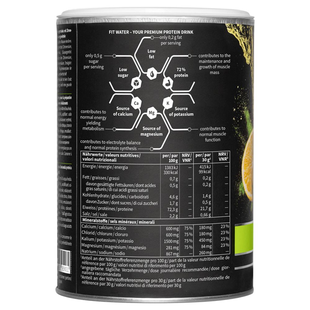 nu3 Fit Protein Water, Green Lemonade