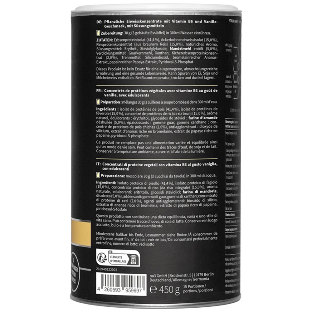 nu3 Vegan Shake Vanilla