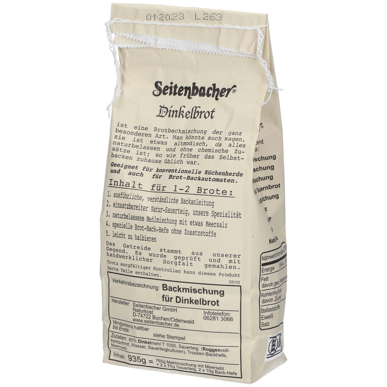 Seitenbacher® Dinkelbrot