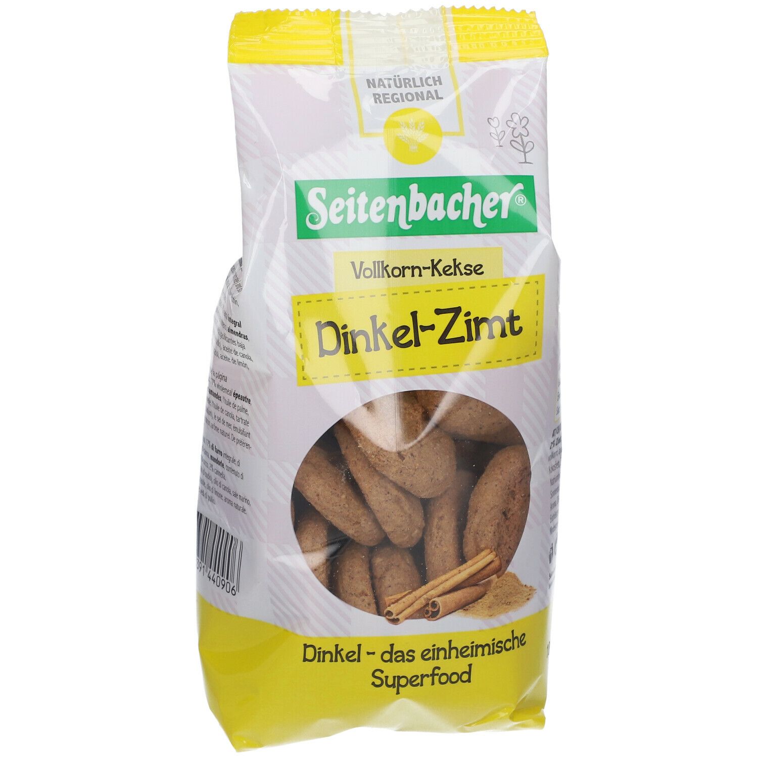 Seitenbacher® Vollkorn Kekse Dinkel Zimt