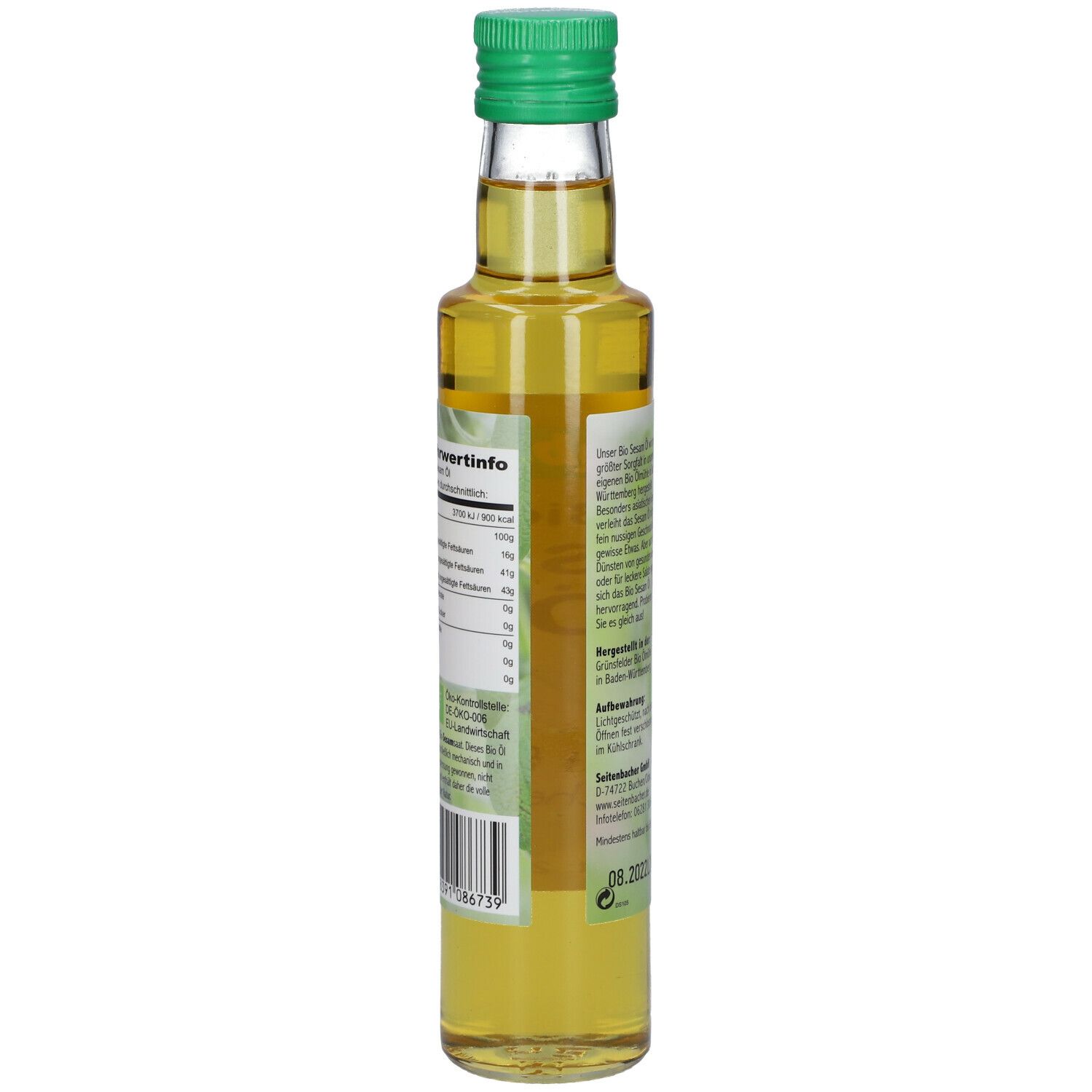 Seitenbacher® Bio Sesam Öl