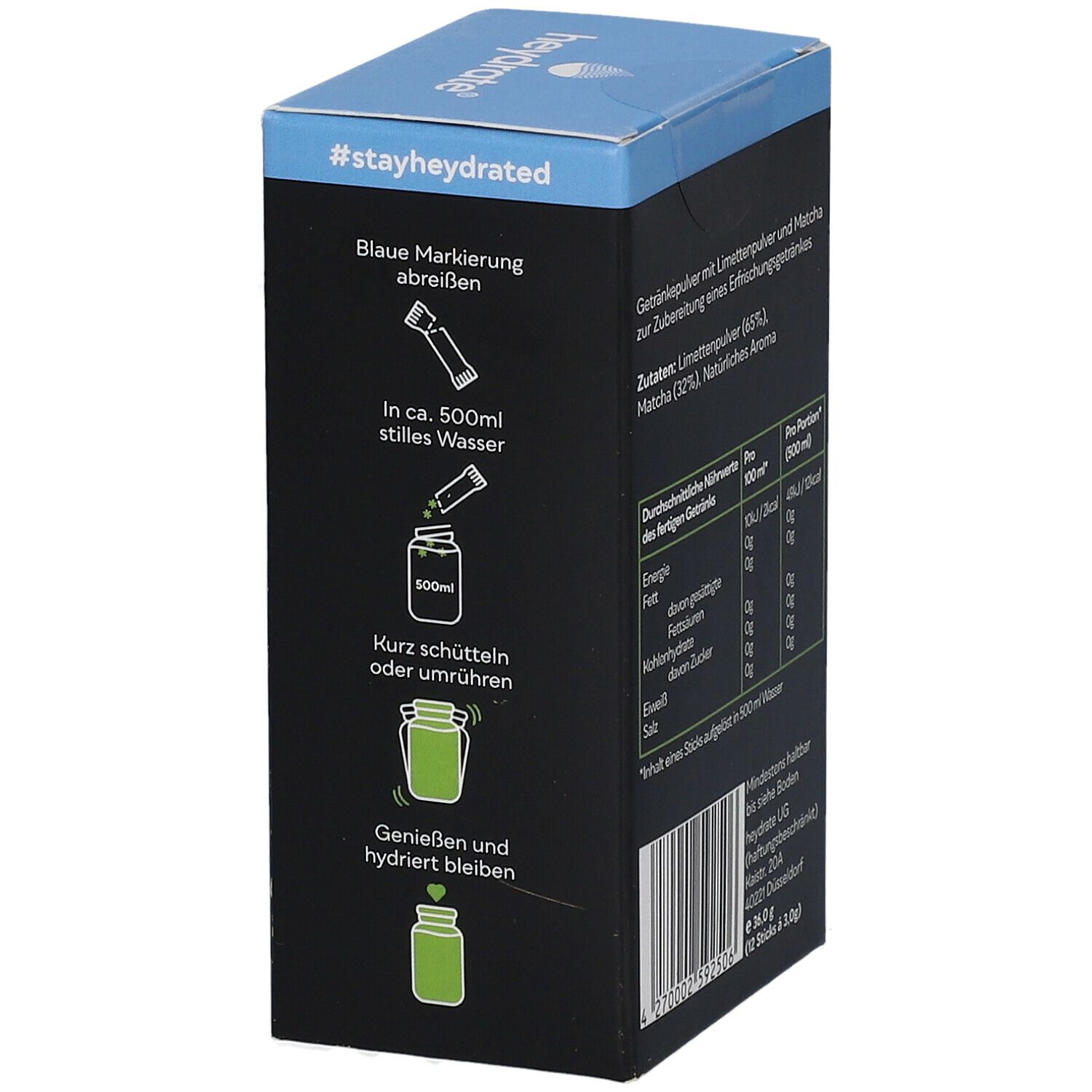 heydrate® matcha lime energy