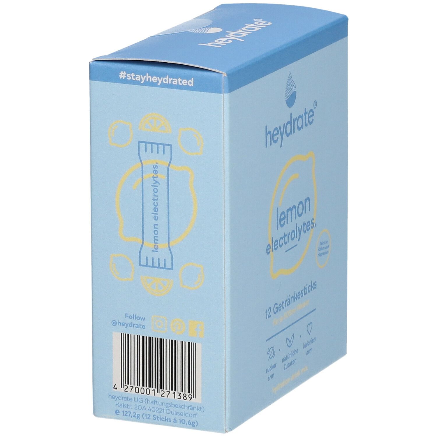 heydrate® lemon electrolytes