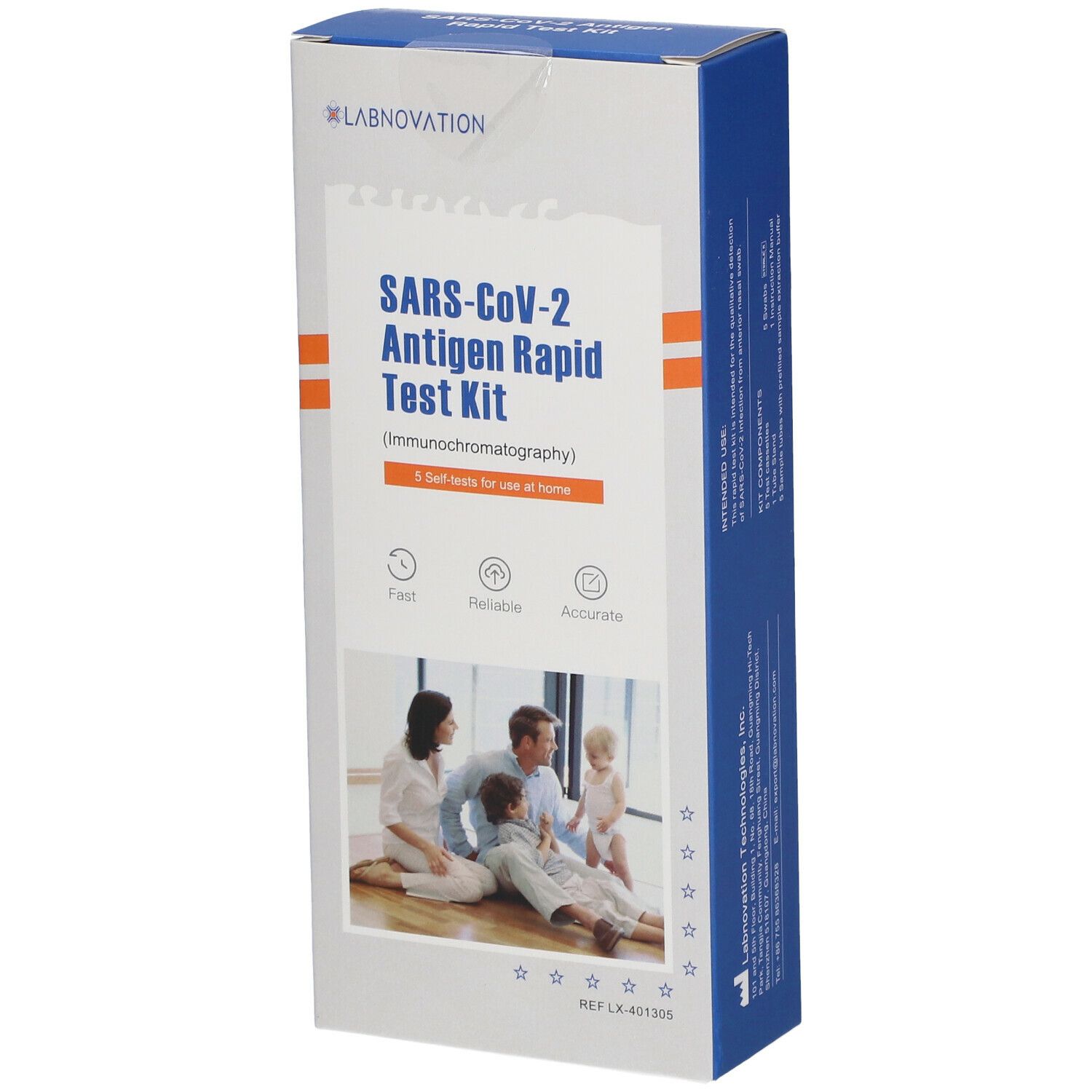 LABNOVATION® SARS-COV-2 Antigen-Schnelltest 5er Packung