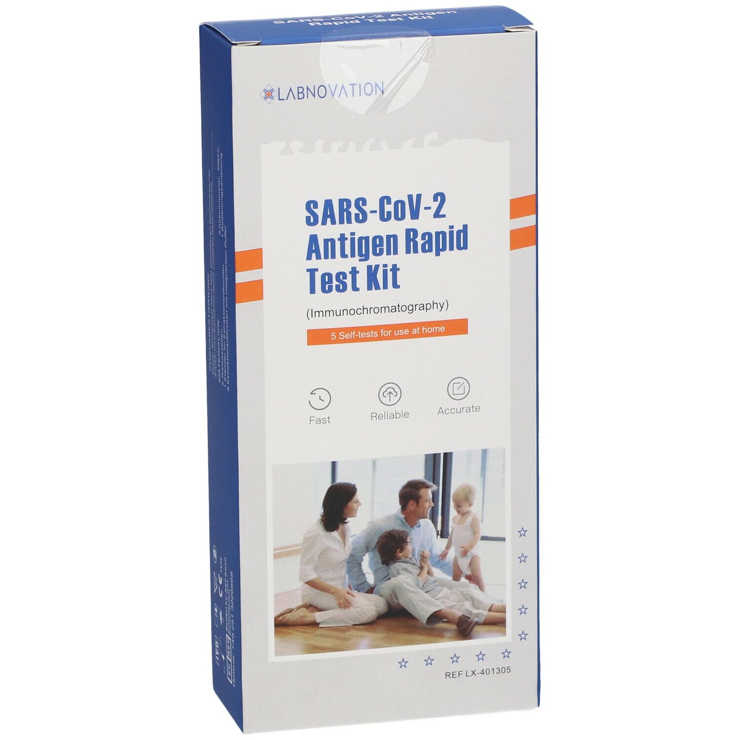 LABNOVATION® SARS-COV-2 Antigen-Schnelltest 5er Packung