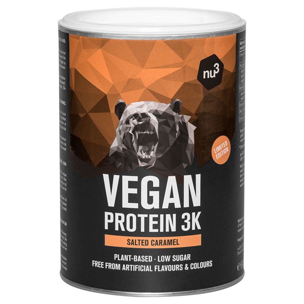 nu3 Vegan Protein 3K Shake, Salted Caramel