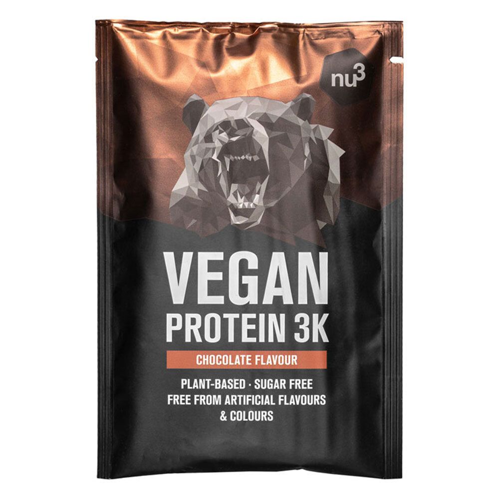 Nu3 Vegan Protein 3k Schokolade Probierpaket 30 G Shop Apotheke