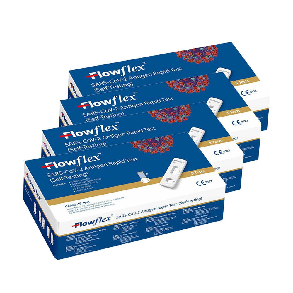 Acon Flowflex™ SARS-CoV-2 Antigen Rapid Test 4 x 5 Stück