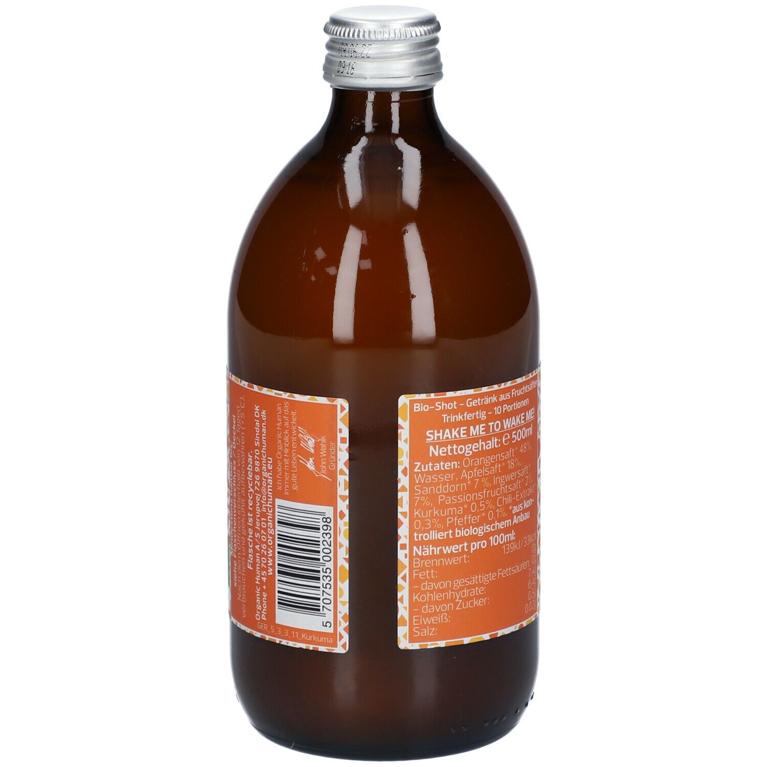 Organic Human Shot Kurkuma