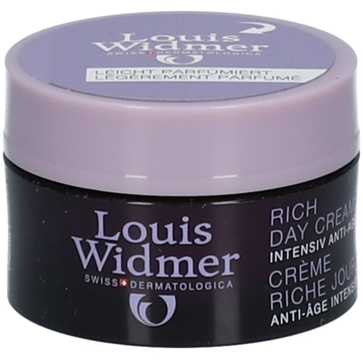 B. Louis Widmer Rich Day Cream UV30 leicht parfümiert Sondergröße 10ml