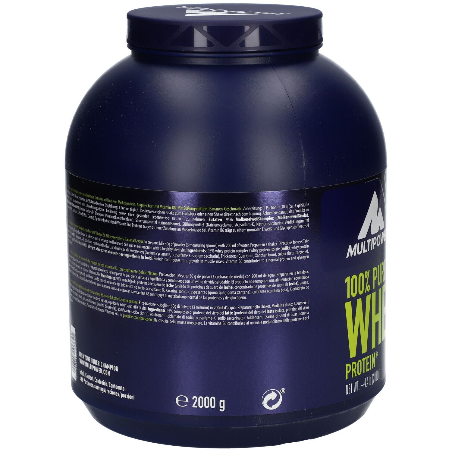 MULTIPOWER 100% PURE WHEY PROTEIN