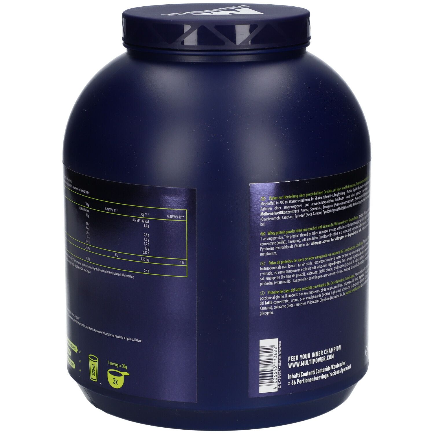 MULTIPOWER 100% PURE WHEY PROTEIN