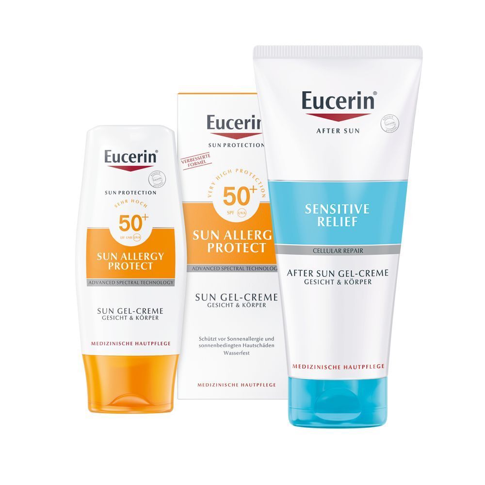 Eucerin® Sun Allergy Protect Gel-Creme LSF 50+ + Eucerin® Sun Allergy Protect After Sun Creme-Gel