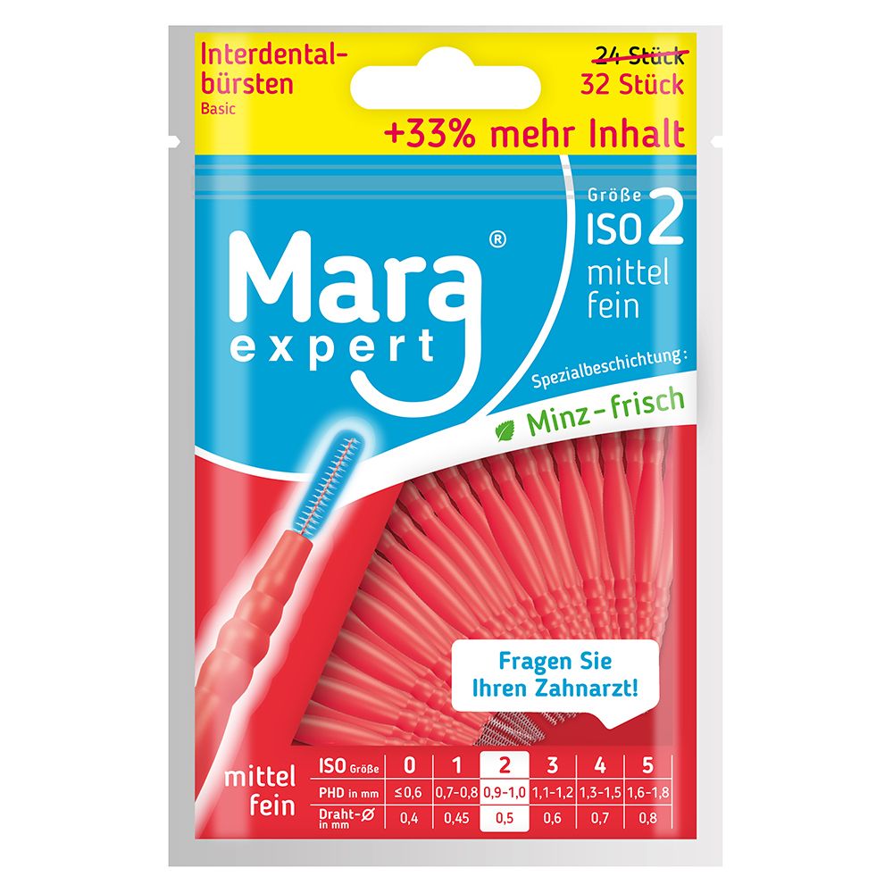 Mara® expert Interdentalbürste ISO 2 mittelfein