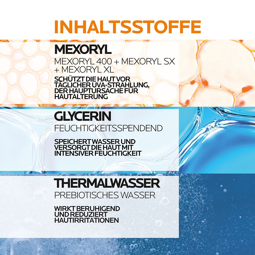 La Roche Posay Anthelios Invisible Fluid UVMune 400 LSF 50+: Sonnencreme für das Gesicht für zu Sonnenallergie neigende und empfindliche Haut