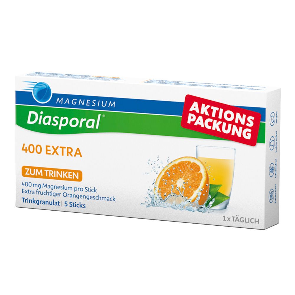 T. Magnesium Diasporal 400 Extra Trinkgranulat, 5 Sticks