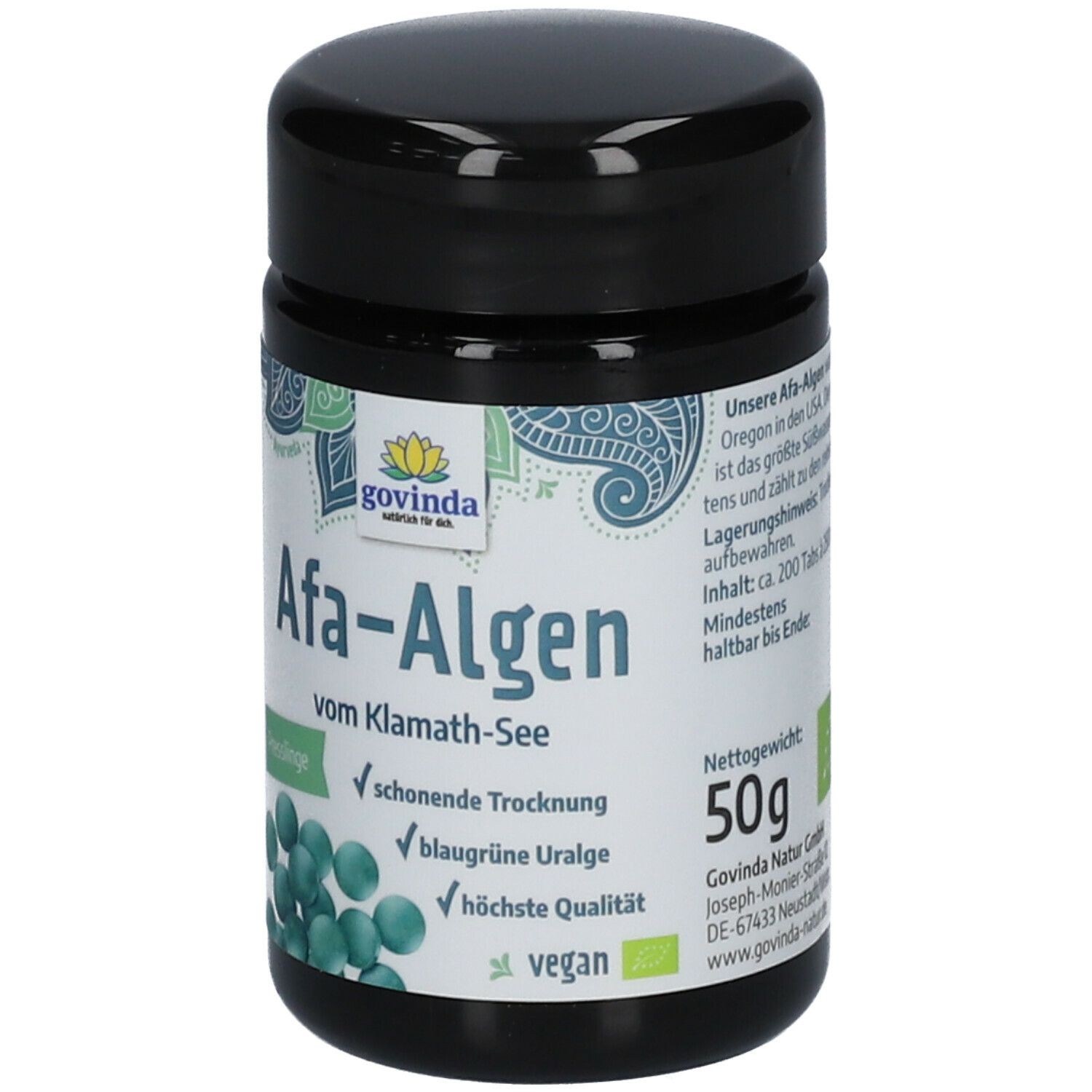 govinda Afa-Algen Presslinge