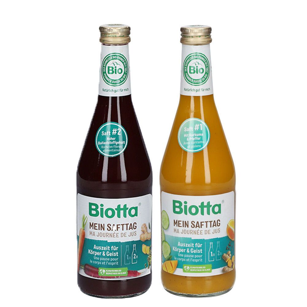 Biotta® Mein Safttag 1 & 2