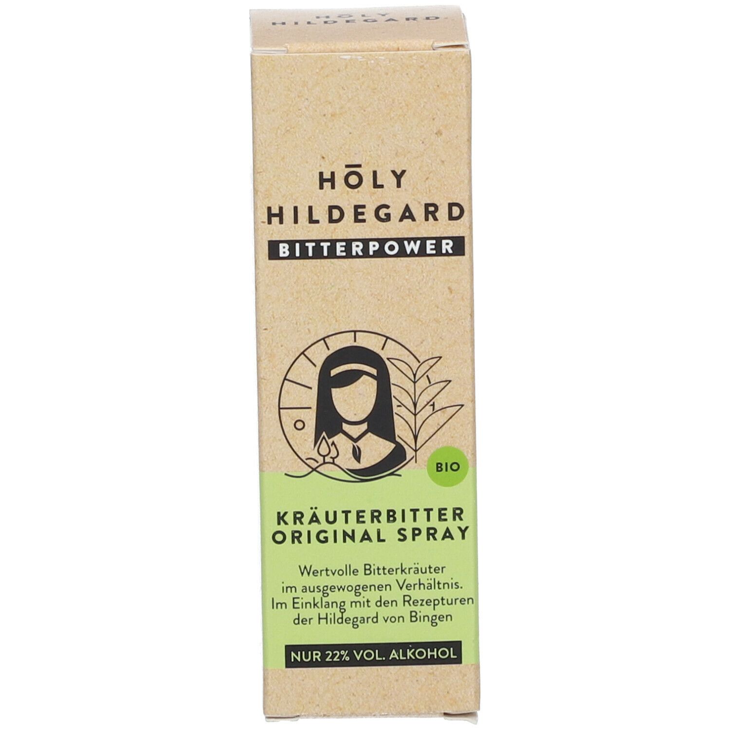 HOLY HILDEGARD Bitterpower Kräuterbitter Original Bio