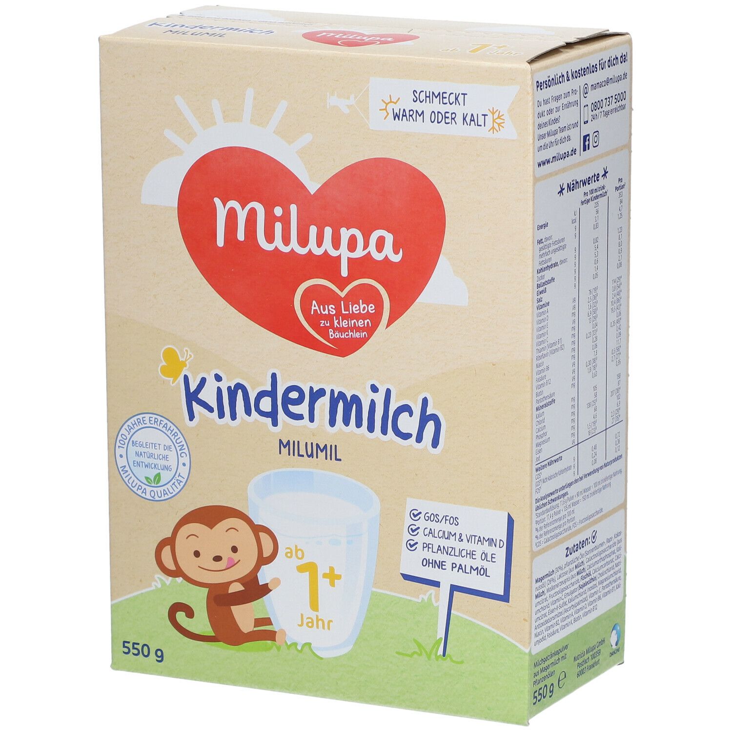 Milupa Kindermilch MILUMIL ab 1+ Jahr